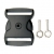 Side Release Plastic Buckles with Key - SF224-51mm