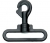 SF313-51mm Spring Plastic Swivel Hooks