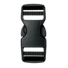 Dual Adjustable Side Release Plastic Buckles - SF222 - 20mm