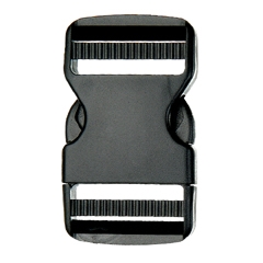 Dual Adjustable Side Release Plastic Buckles - SF222-38mm