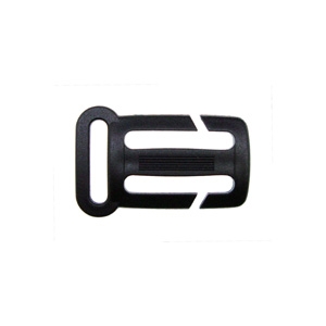 Removable Single Loop Plastic Slide Buckles: SF522-25_20mm