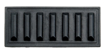產品型號：SF724-2 - 條紋腳墊 (長91 x 寬38 x 高7.2mm)