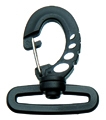 Dual Color Plastic Swivel Clips : SF331TC-38mm