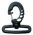 Dual Color Plastic Swivel Clips : SF331TC-45mm