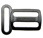 Single Loop Plastic Slide Buckles: SF514-25mm